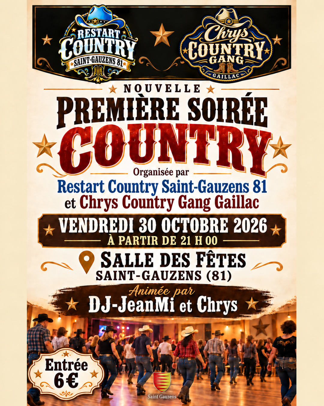 Affiche country — 81 (30/10/2026)