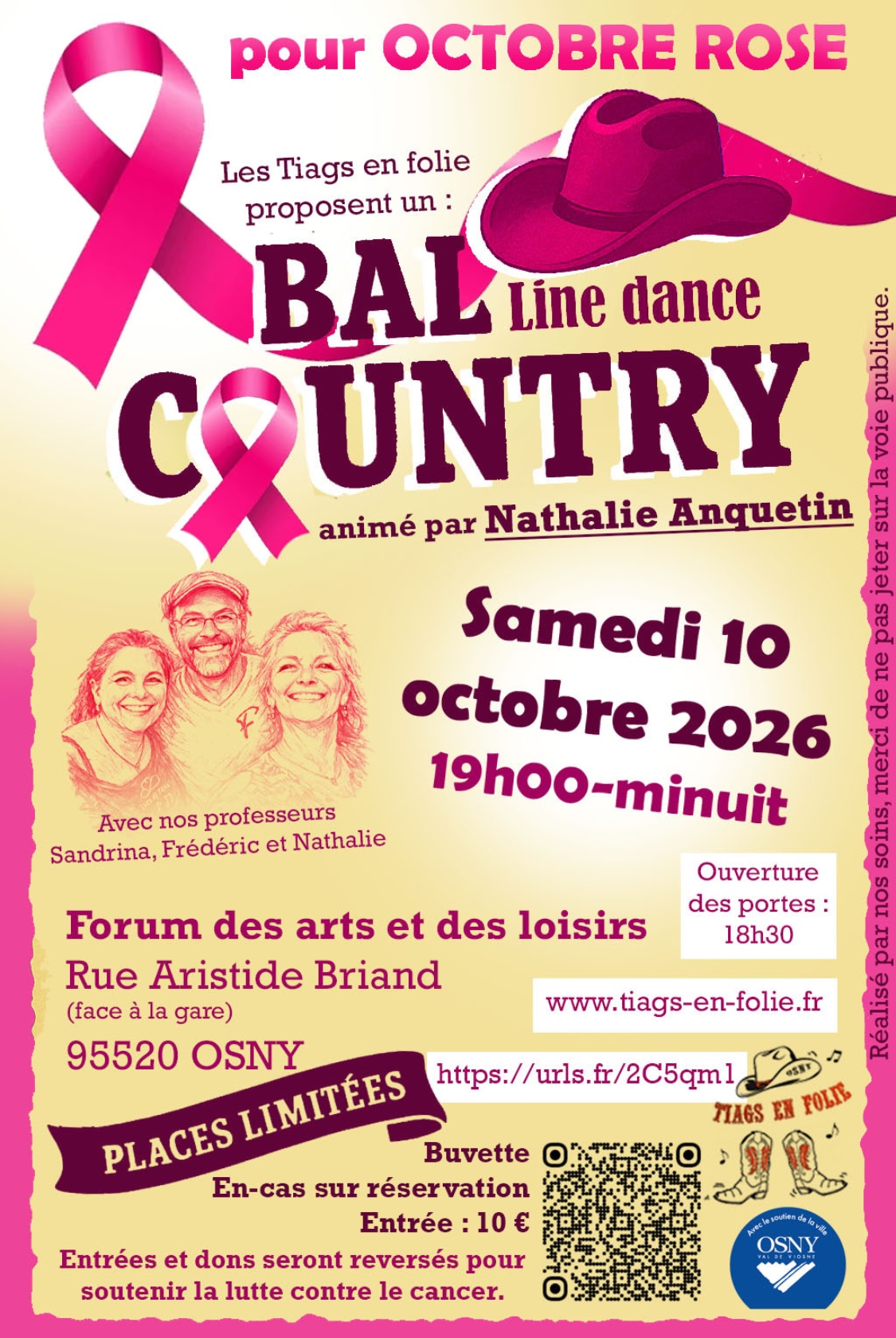 Affiche country le 10 oct.