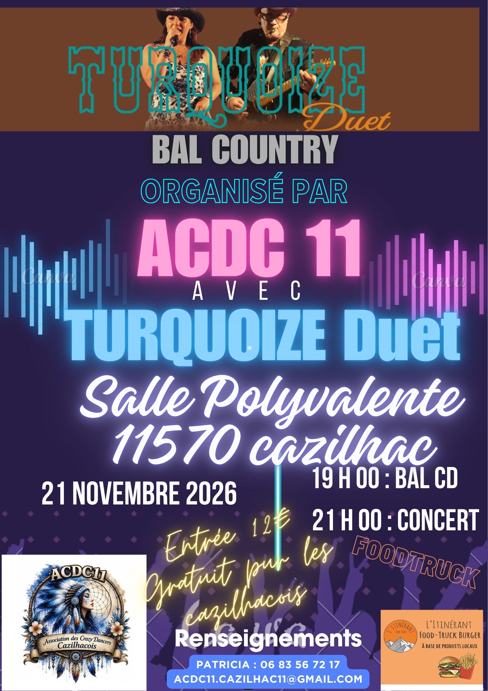 Affiche country — 11570 (21/11/2026)