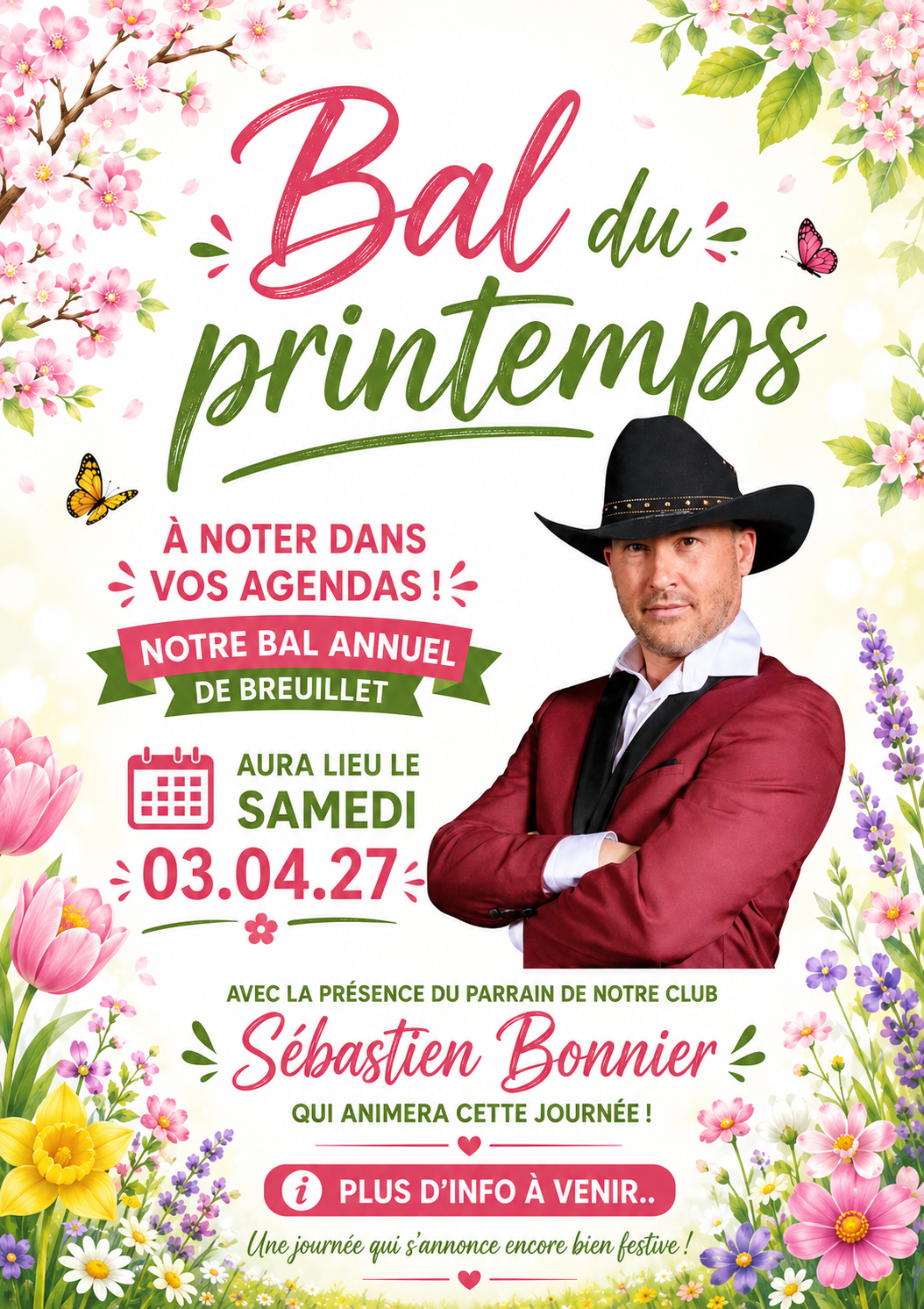Affiche country — 91650 (03/04/2027)